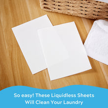 Load image into Gallery viewer, Laundry Detergent Liquidess Sheets - 64 Loads
