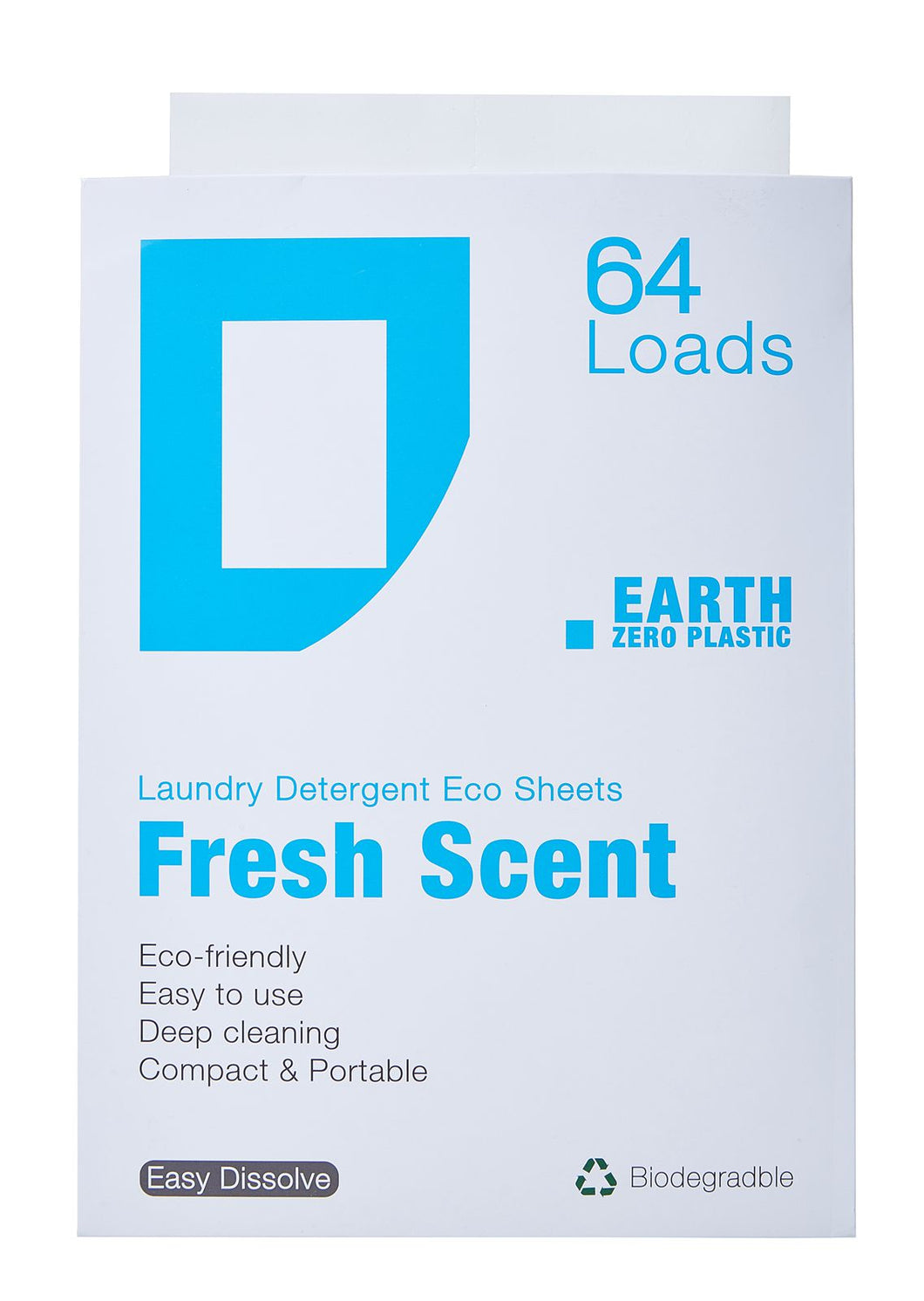 Laundry Detergent Liquidess Sheets - 64 Loads